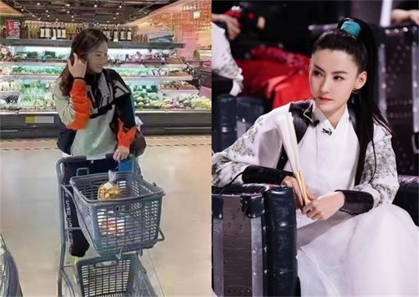 张柏芝近期在长沙录制节目 独自逛超市被偶遇