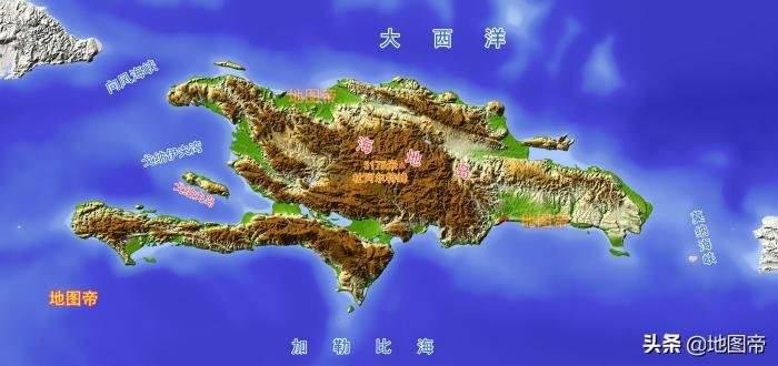 多米尼加共和国地图位置(几内亚国土面积有多大)