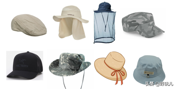 帽子种类名称及图片（9种功能不同的户外帽）
