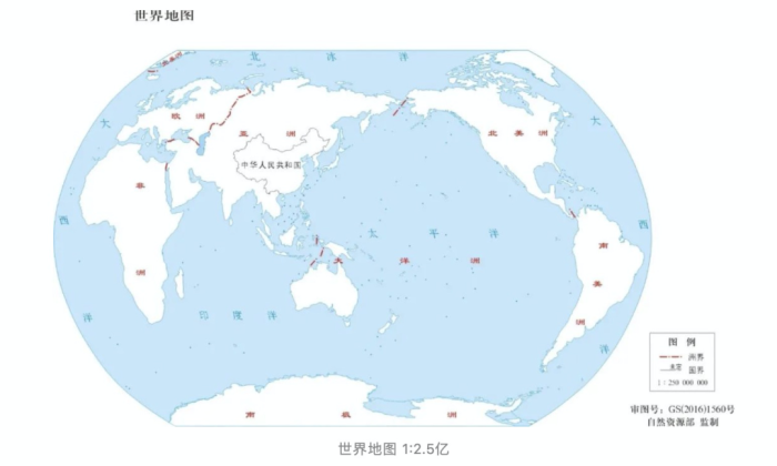 快收藏！最新版标准中国地图来了