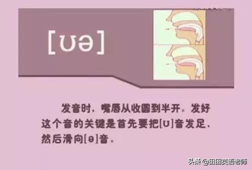 英语英标表48个音标发音表读法（零基础英语带你学会国际48个音标）(30)