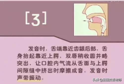 英语英标表48个音标发音表读法（零基础英语带你学会国际48个音标）(45)