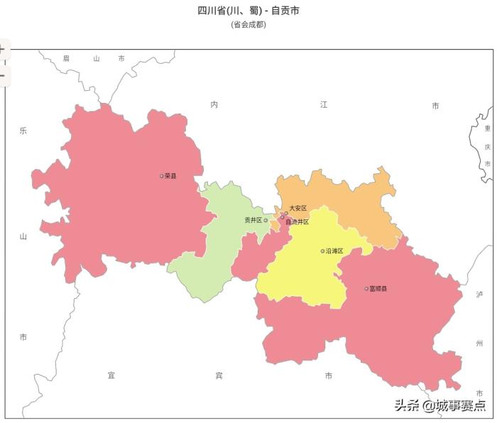 最全版四川省行政区划图，下辖地级市达18个，自治州面积广阔