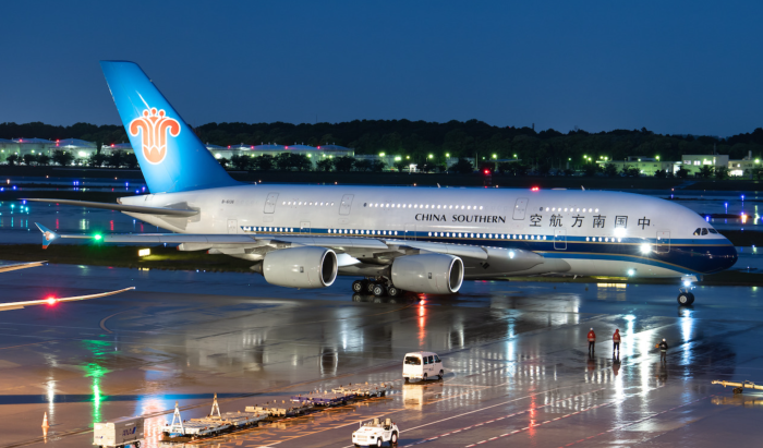 中国航司将永别A380！南方航空将在今年退役全部5架A380